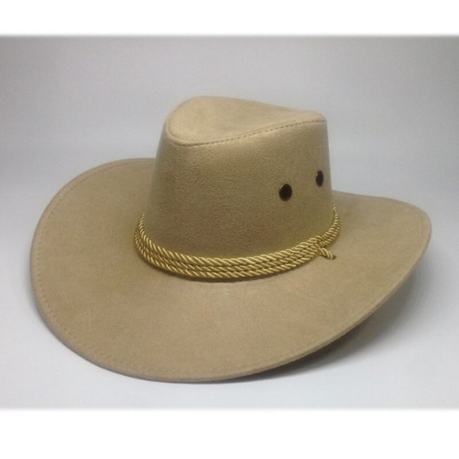 Fashion Western Cowboy Hats Womens Mens Tourist Caps for Travel Men Womens Outdoor Performance Hat