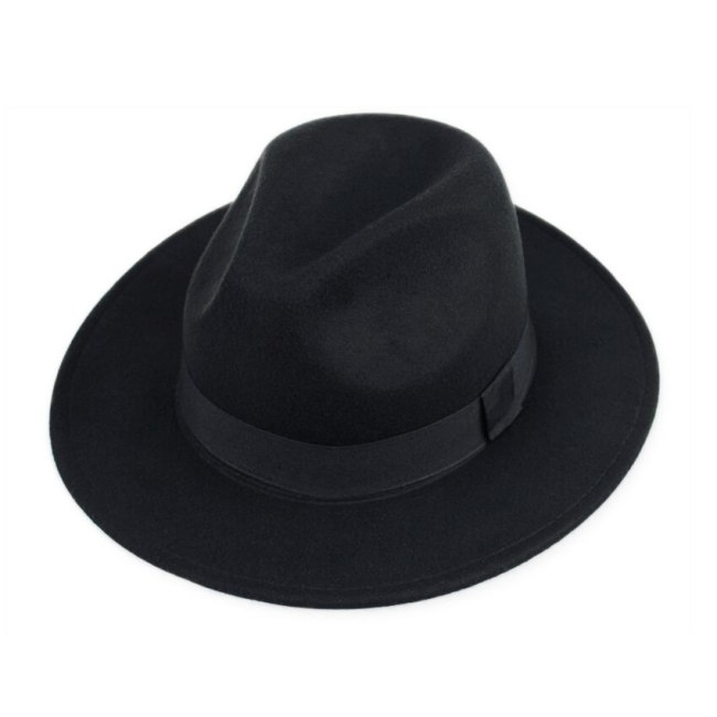 60CM Wool Fedora Cap for Men Autumn Winter Vintage Felt Cap Big Size Trilby Hat Classic Man Jazz Panama Hat Chapeu