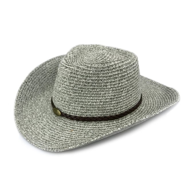 Summer Straw Hat Men Western Cowboy Caps Women Sunhats Man Straw Beach Caps Classic Sun Hats For Couple Sombreros Vaquero
