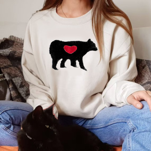 Casual Western Style Women's Animal Pattern Pullover