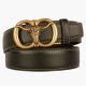 Head layer cowhide men belt leather vintage automatic buckle youth Jans belt youth casual belt