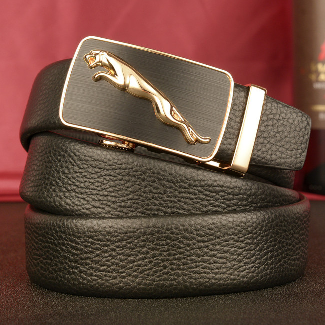 Belt automatic buckle men's belt head layer cowhide leather belt business belt men's casual pants belt