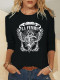 LA FEMME Beth Dutton Women's Long Sleeve Rose & Snake Pullover Sweatshirt