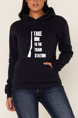 Pure Cutton outfit ideas take him to train station quotes women's oversized hoodies