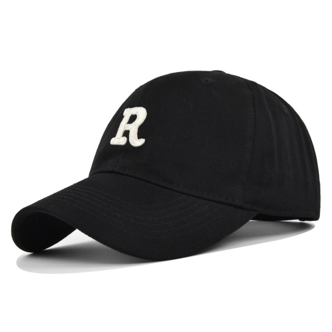 Simple R sticker baseball cap