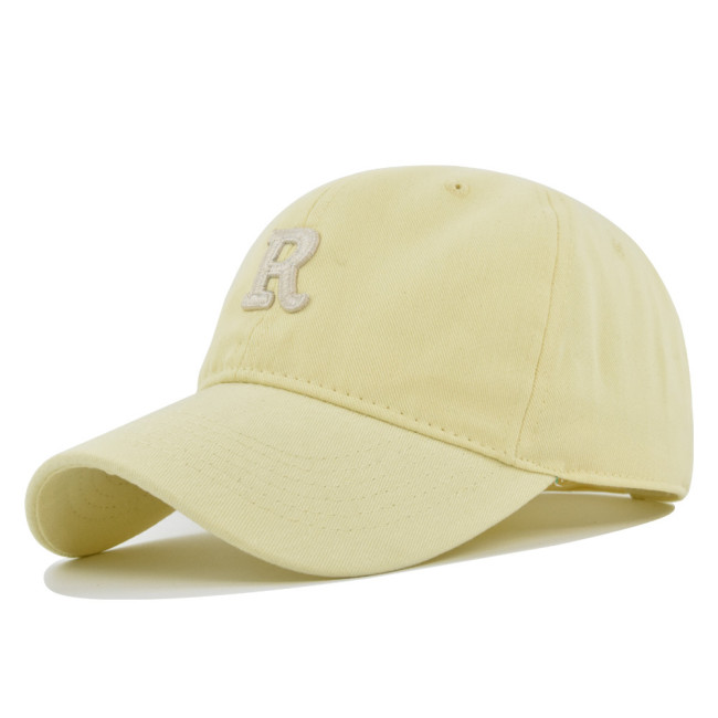 Simple R sticker baseball cap