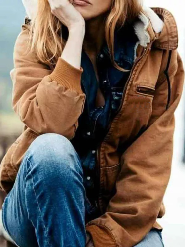 Beth Dutton Khaki Jacket Cowgirl Ranch Coat