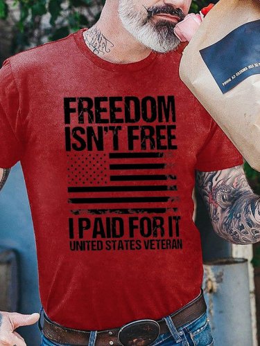 Freedom Isn't Free, I paid For It ​ memorial day Shirts & Tops