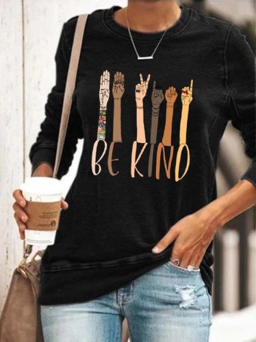 Be Kind Anti-Racism Sweatshirt