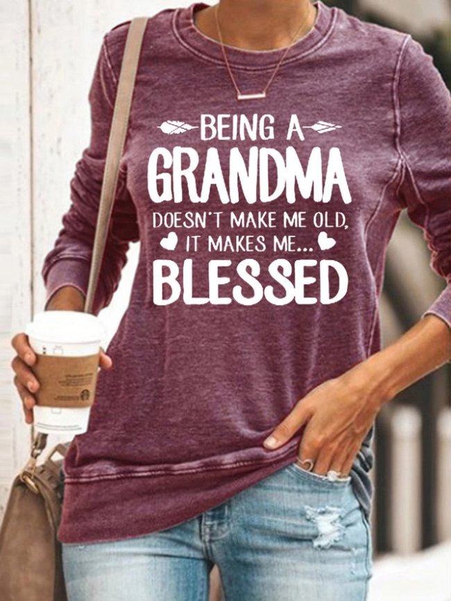 Grandma Long Sleeve Sweatshirt