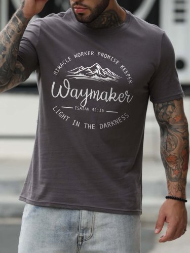 Waymaker Casual Short Sleeve Shirts & Tops
