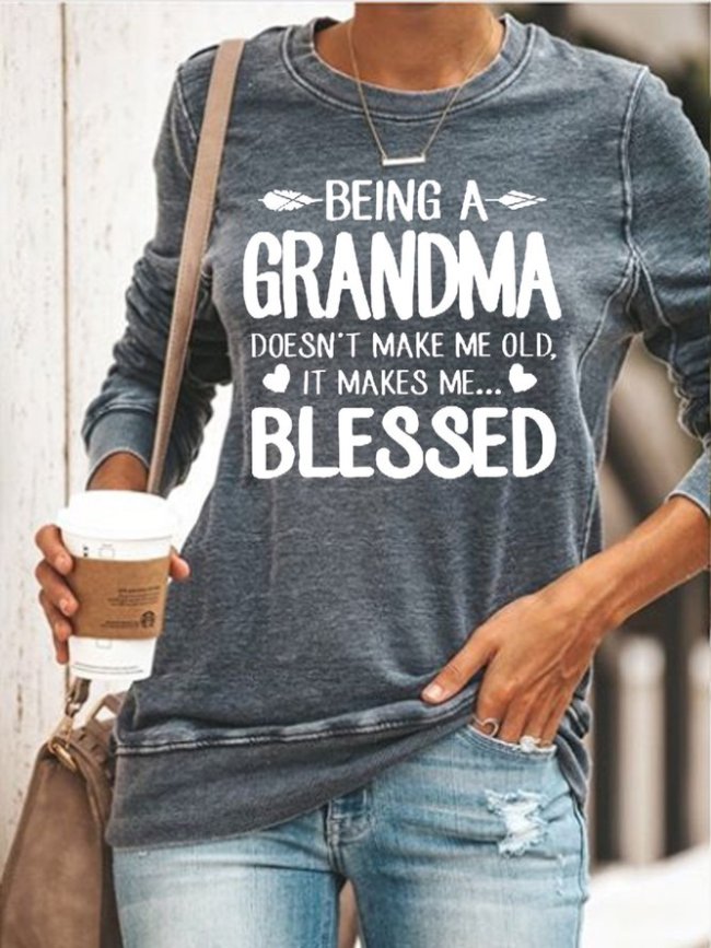 Grandma Long Sleeve Sweatshirt