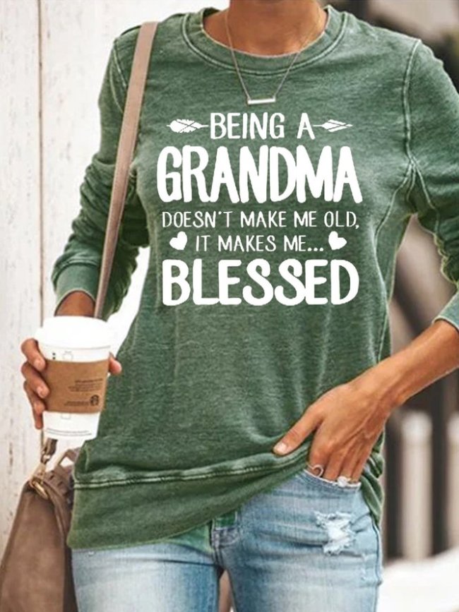 Grandma Long Sleeve Sweatshirt