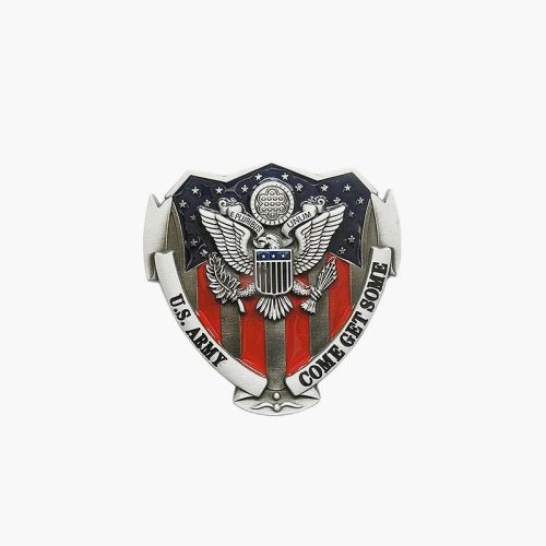 Classic European And American Style Belt Buckle Star And Stripe Flag Flying Eagle Belt Buckle