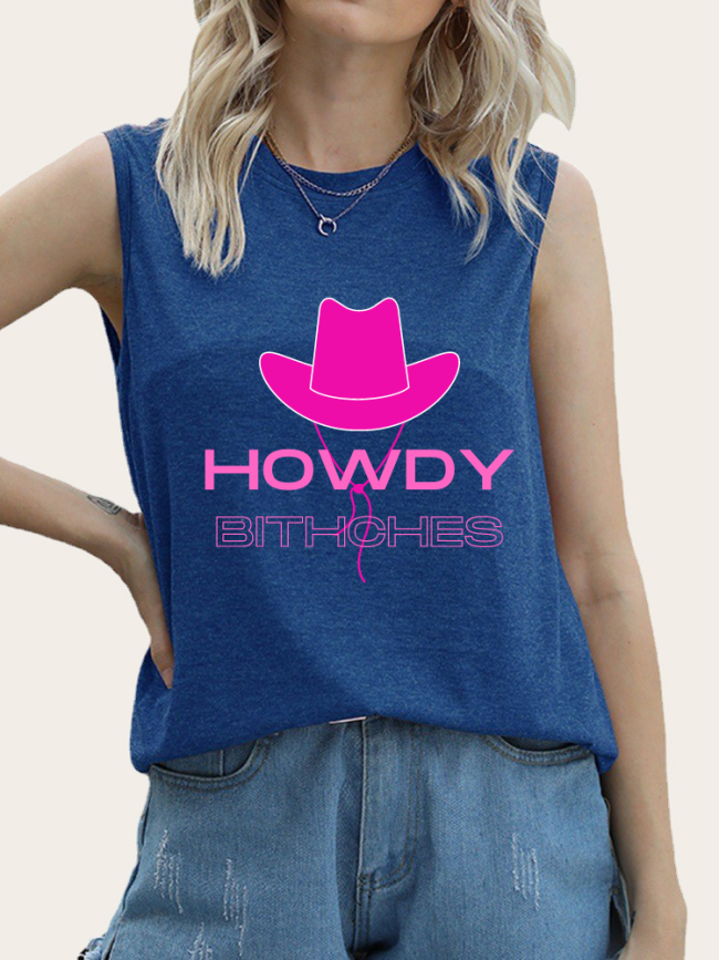 Cute Outfits To Wear To a Country Concert Sleeveless Shirt For Cute Cowgirl