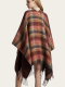 Warm Womens Scarf Poncho Cape Poncho Blanket Cloak Wrap Shawl Coat Autumn Outdoor