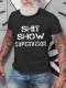 Shit Show Supervisor Short Sleeve Crew Neck Shirts & Tops