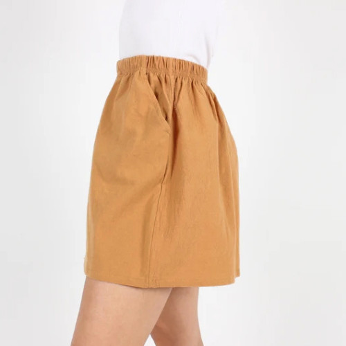 Plus Size Loose Casual Solid Color Wide Leg Short Pant