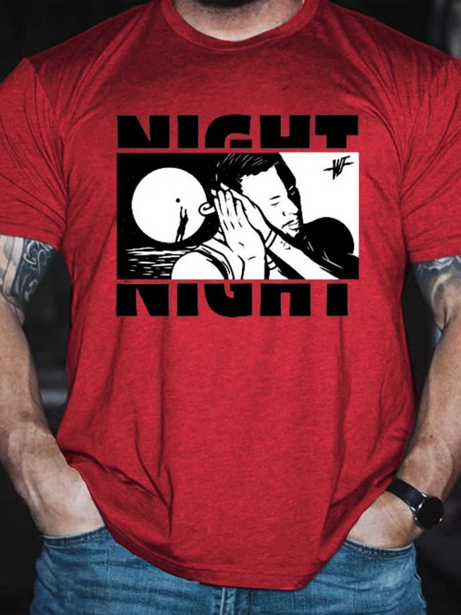 Men's Steph Curry Night Night T-Shirt