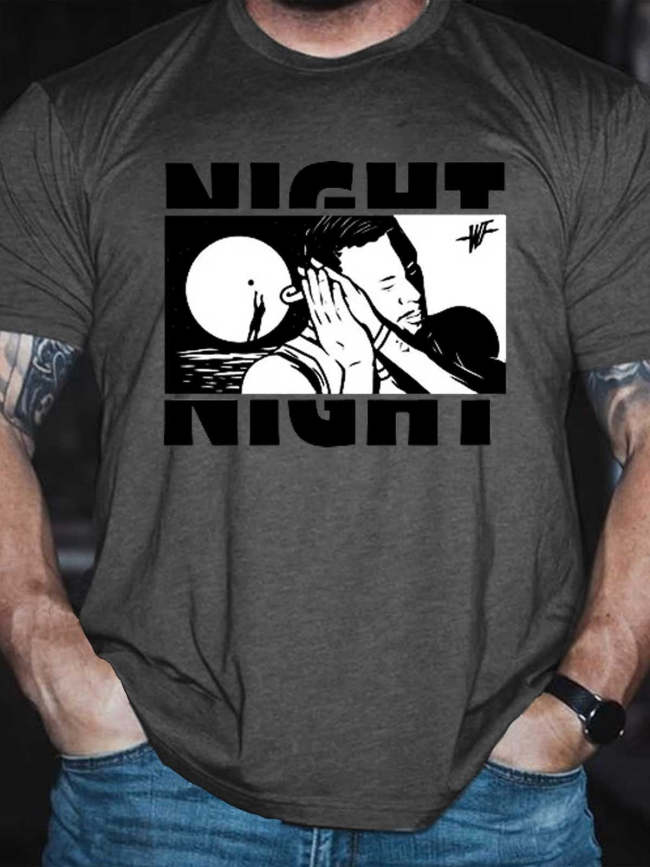 Men's Steph Curry Night Night T-Shirt