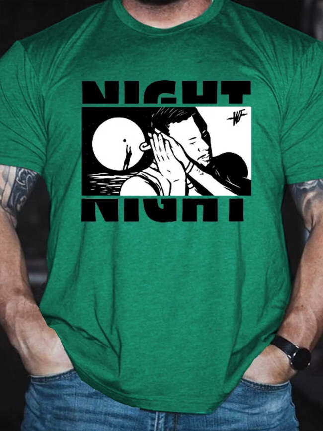 Men's Steph Curry Night Night T-Shirt