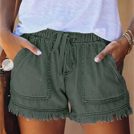 Women's Loose Denim Shorts