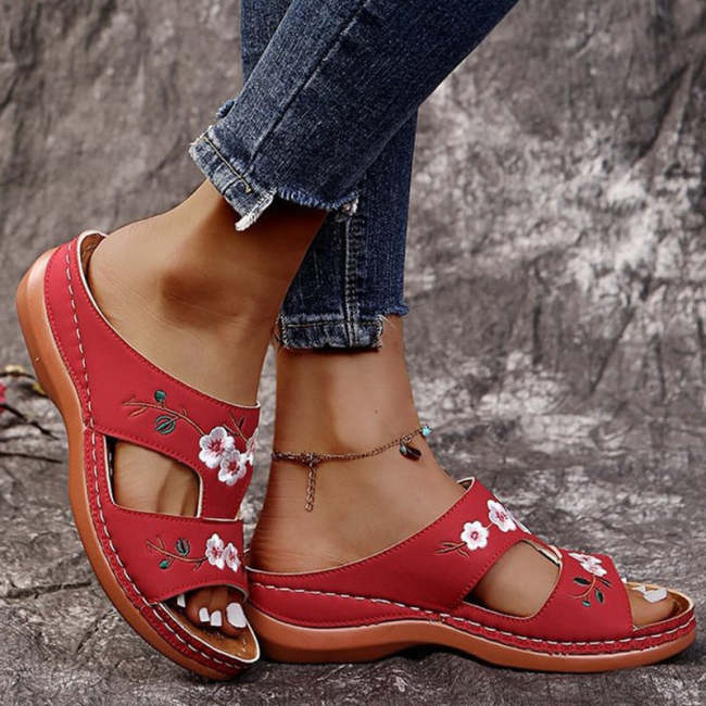 Woman Floral Sandals