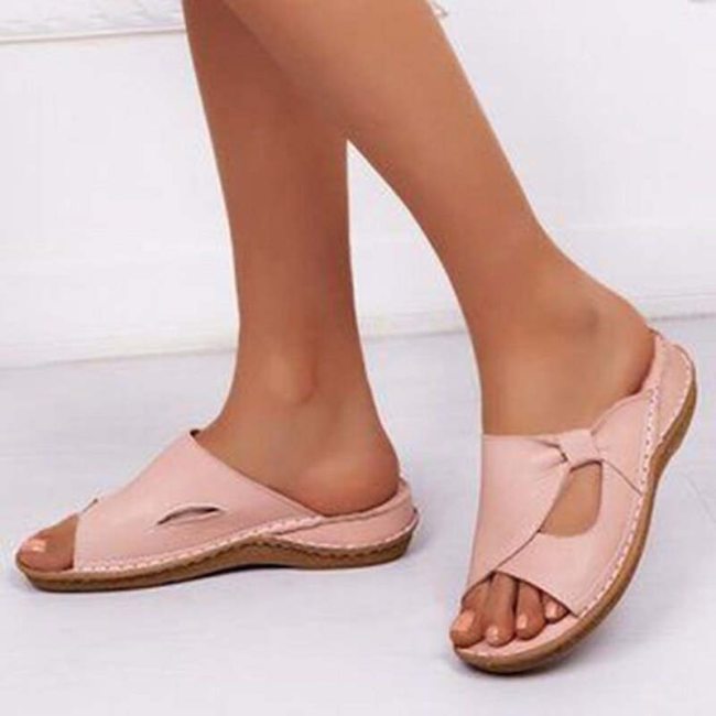 2022 Summer New Woman Flat Platform Sandals Soft Comfortable