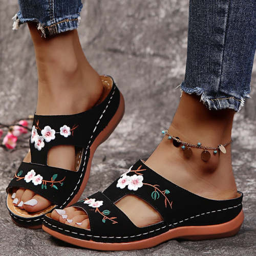 Woman Floral Sandals