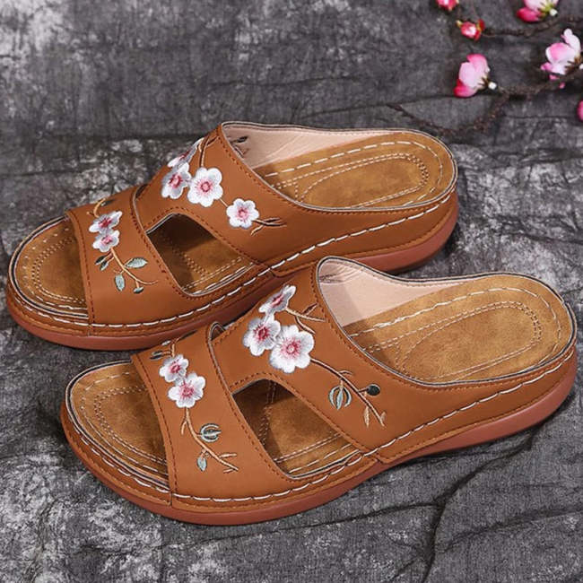 Woman Floral Sandals