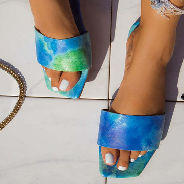 Women Multicolor Fashion Flat Slippers