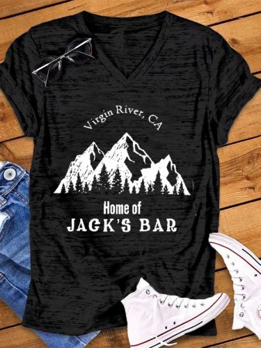 Women's River Bar V-Neck T-Shirt