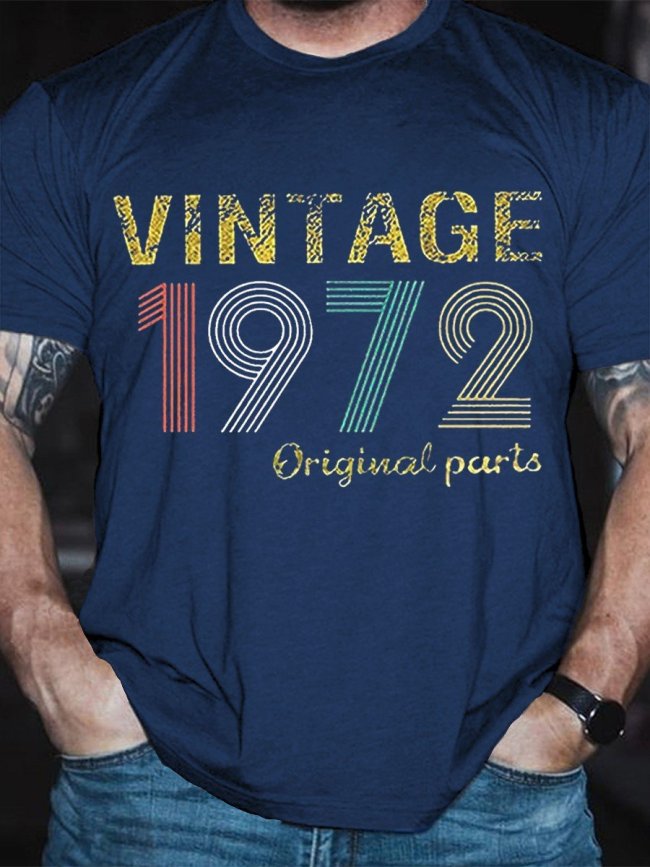 Men's 50 Year Old Gifts Vintage 1972 Limited Edition 50th Birthday Classic T-shirt