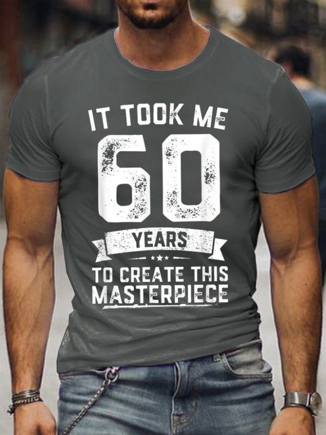 It Took Me 60 Years Old Men's T-shirt