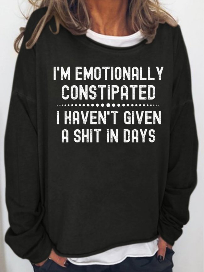 I’M NOT GETTING OLD I JUST CAN’T REMEMBER STUFF BECAUSE MY BRAIN IS FULL Casual Sweatshirts