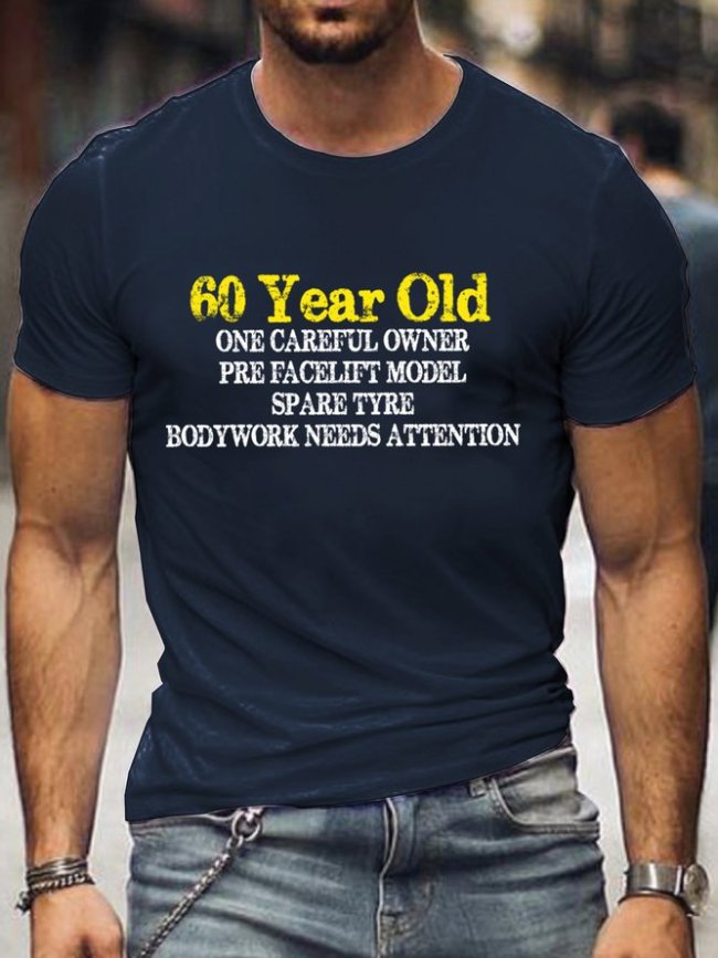60 Years Old Men's T-shirt