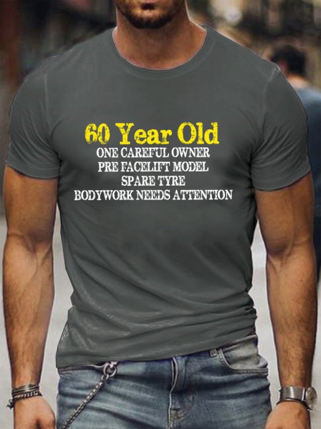 60 Years Old Men's T-shirt