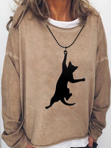 Funny Cat Casual Sweatshirts