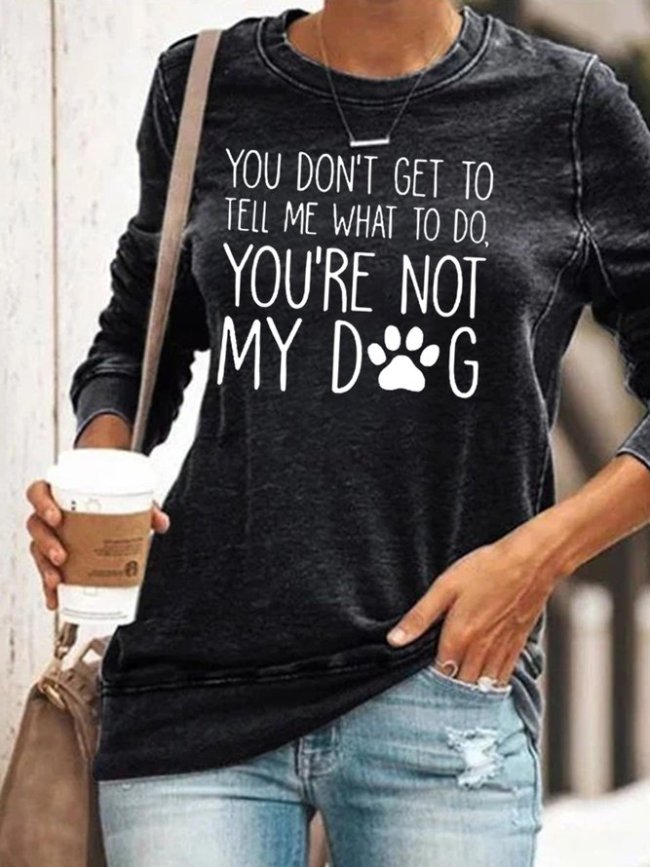 Funny Dog Lover Casual Sweatshirts