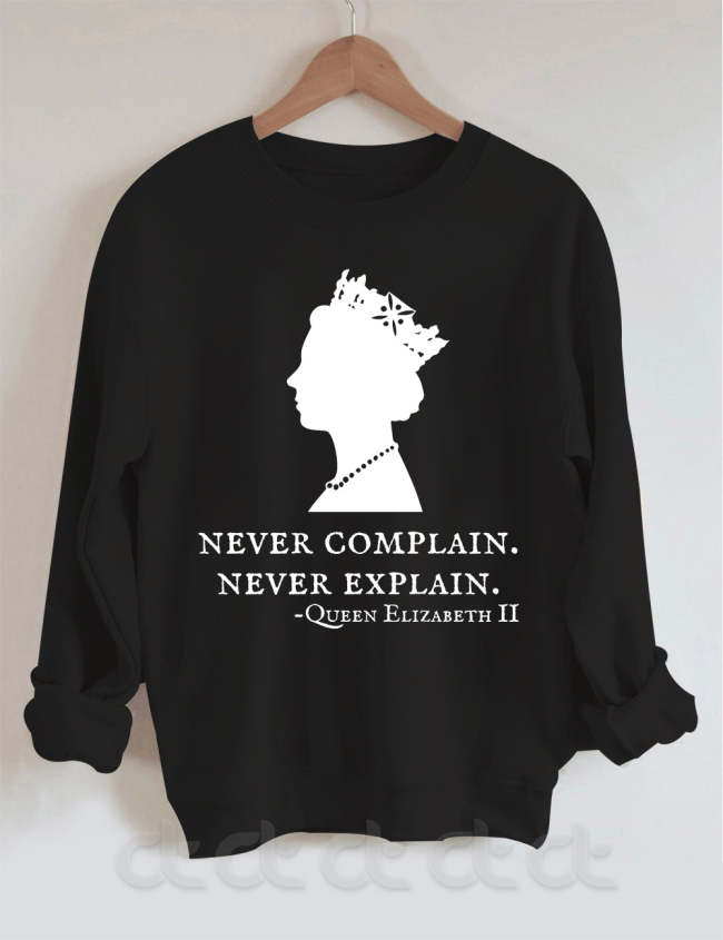 RIP Queen Elizabeth 1926-2022 Inspired Women's Sweatshirt