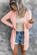 Long Sleeve Solid Color Lightweight Cardigan for Women