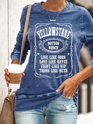 Live Like John Favorite Series Graphic Sweatshirt