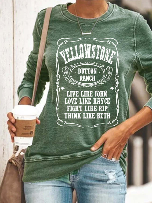 Live Like John Favorite Series Graphic Sweatshirt