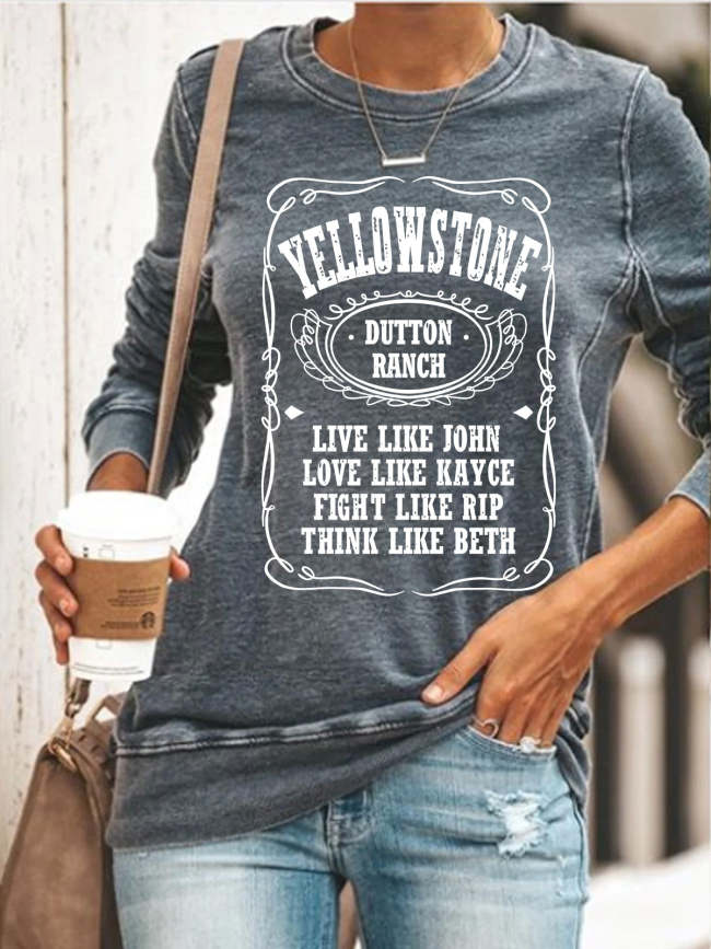 Live Like John Favorite Series Graphic Sweatshirt