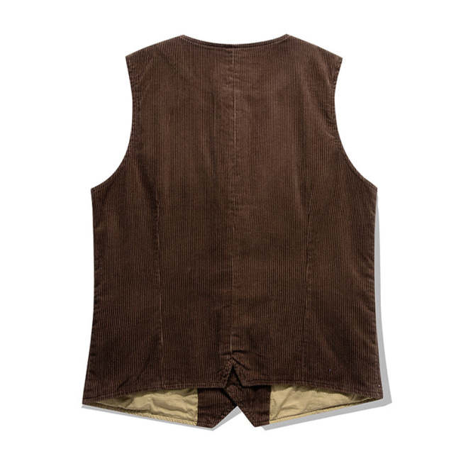 Men's Retro Vintage Corduroy Vest