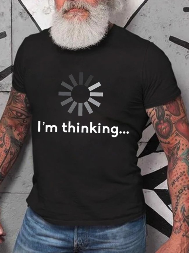 I Am Thinking Men's T-shirt