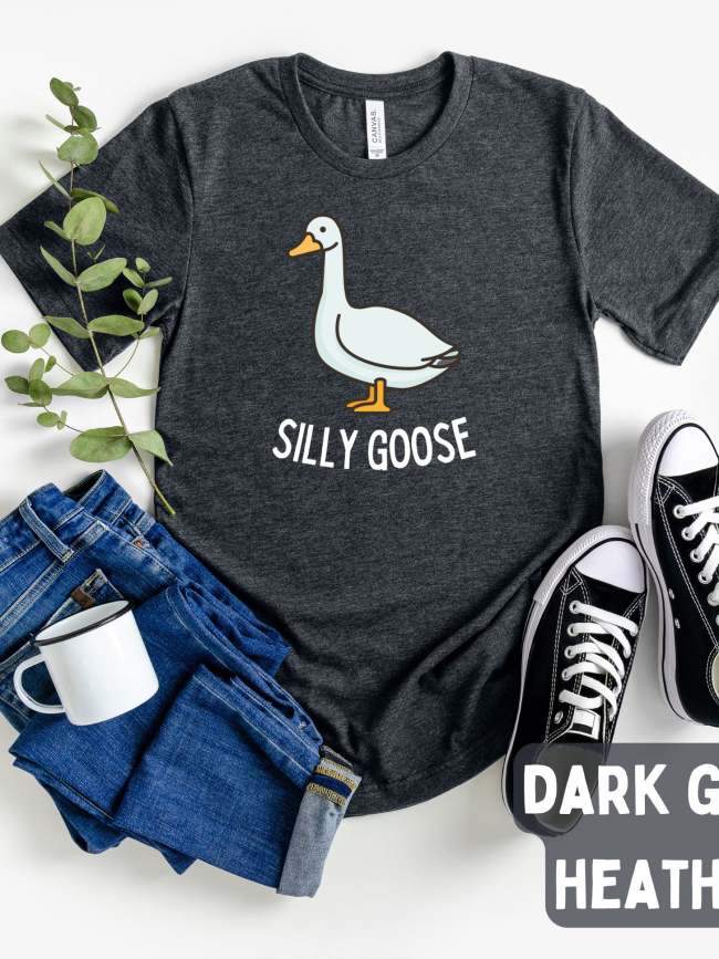 Silly Goose Shirt, Women, Men, Unisex T-Shirt