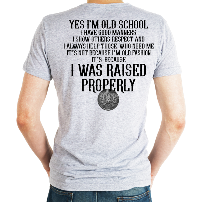 Yes I'm Old School Printed Men's T-shirt