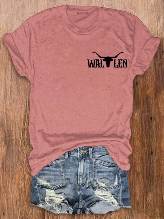Women's Wallen When Life Gets Hardy & Your Backs Against The Wallen Keep Jelly Rollin Print T-Shirt