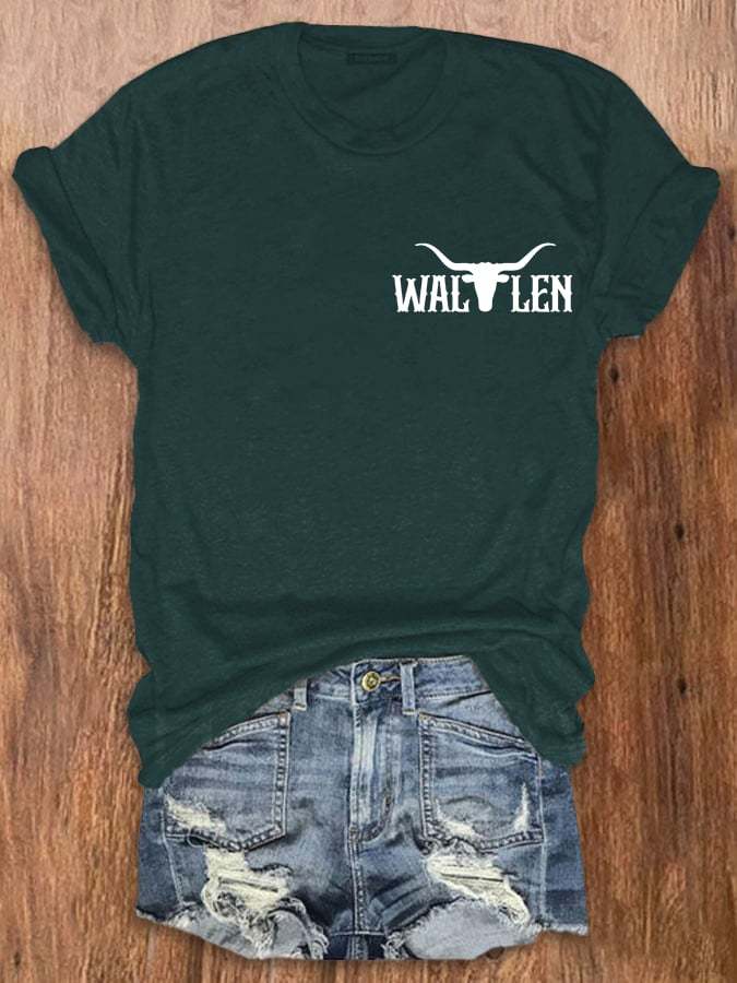 US$ 24.99 - Women's Wallen When Life Gets Hardy & Your Backs Against ...